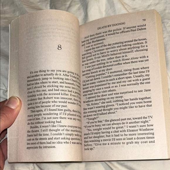 Death by Eggnog by Alex Erickson, Paperback, 2017 - Picture 3 of 9